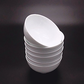 Mua Bộ 6 bát ăn cơm trắng trơn cao cấp