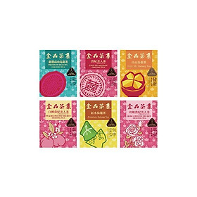 Bộ quà tặng trà Đài Loan King Ping Best Tea - 6 hộp