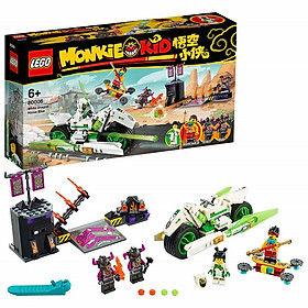 LEGO Monkie Kid - 80006 - Xe Đạp Ngựa Trắng Rồng (259 chi tiết)