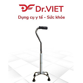 GẬY CHỐNG 4 CHÂN INOX DCG01 – ĐỨC CƯỜNG (Phân loại CONG)