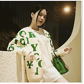 Áo khoác nỉ cardigan form chuẩn đẹp