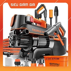 Mua Máy xịt rửa xe cao áp tăng áp lực nước xịt siêu khỏe 206719