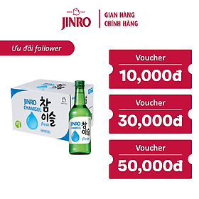 [CHÍNH HÃNG] Soju Hàn Quốc JINRO FRESH 360ml - Thùng 20 chai