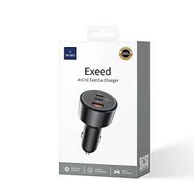 Mua Bộ Sạc Điện Thoại Trên Ô Tô Wi WU Exeed 200W QC+PD Wi-QC026 - Hàng Chính Hãng