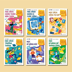 Sách - Kĩ năng vàng cho học sinh trung học (Combo 6 cuốn)