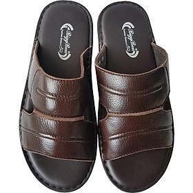 Dép Nam BIGGBEN Da Bò Thật Cao Cấp DN211