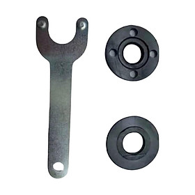 3 Piece Set Angle Grinder Flange Nut with Wrench Replacement M14 Thread
