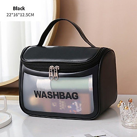 Túi mỹ phẩm đồ trang điểm du lịch đa năng trong suốt nhiều ngăn WASHBAG có