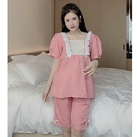 Đồ bộ bầu sau sinh mặc nhà mùa hè