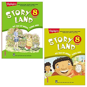 Combo Story Land - Bổ Trợ Kỹ Năng Tiếng Anh 8: Quyển 1 Và 2 (Bộ 2 Quyển)