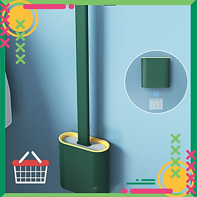 Mua  HSP139  Có sẵn  CỌ BỒN CẦU TOILET - Bàn Chải Chà Rửa Silicon Vệ Sinh Nhà Tắm