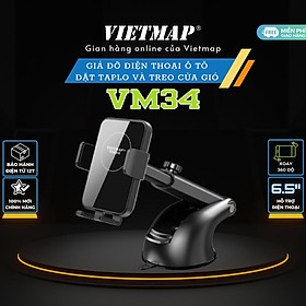 Mua VIETMAP VM34 - Giá đỡ điện thoại di động trên ô tô - Hàng chính hãng