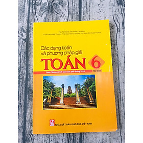 Sách tham khảo 6: Các dạng toán và phương pháp giải Toán 6 - Tập 1 (theo chương trình mới 2018)