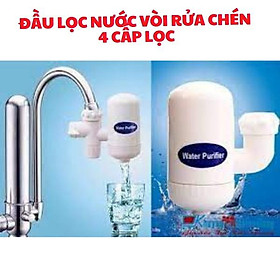 Đầu Lọc nước tự động tại vòi cao cấp KASA 4 cấp lọc giúp lọc nước sạch nhanh chóng, an toàn