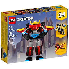 Đồ Chơi Lắp Ráp Lego Creator 31124 - Super Robot 159 Mảnh Ghép