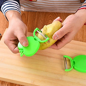 Mua Dao gọt vỏ trái cây rau củ quả hình quả táo bằng thép không gỉ ❖❖