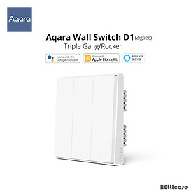 Xiaomi Aqara D1 Công Tắc Thông Minh Không Dây Công Tắc Đơn Dây Cháy Không Dây ZigBee Âm Tường Nhà Thông Minh Điều Khiển Ánh Sáng Cho App Mihome