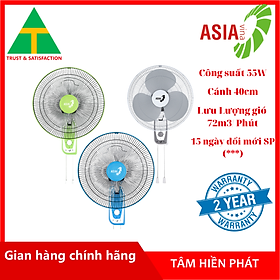 Mua Quạt treo tường 2 dây ASIA cánh 40cm - VY357190 - VY357290 - VY357790 - Hàng chính hãng - Bảo hành 24 tháng Toàn Quốc