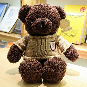 Gấu bông Teddy lông xoăn siêu dễ thương – Quà tặng thú nhồi bông Teddy Heads And Tales – Size từ 30 đến 100 cm – Gối ôm cho bé ngủ ngon