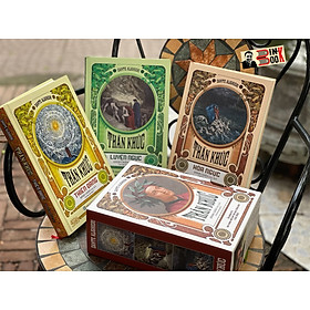 Hình ảnh sách (Boxset trọn bộ 3 phần – Bìa cứng – Tái bản 2023) THẦN KHÚC - Dante Alighieri - Đình Chẩn dịch – NXB Hồng Đức