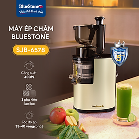 Mua  Trả Góp 0%  Máy Ép Chậm BlueStone SJB-6578 - 250W - Tốc độ ép 45 - 55 vòng/phút - Bảo hành 2 năm - Hàng chính hãng