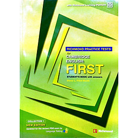 [Download Sách] Richmond Practice Tests Cambridge English: First Student's Book with answers