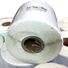 Mua Tem nhiệt 75x100 mm  decal 7.5 x 10 in nhãn  in vận đơn  in đơn hàng