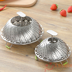 Mua Vỉ hấp đa năng Inox 304 cao cấp hình hoa sen phù hợp với hầu hết các loại xoong nồi