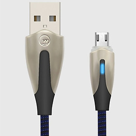 Mua Cáp sạc Micro USB led tự ngắt  LED báo sạc dành cho Samsung  Huawei  Xiaomi  Oppo  Sony - Giao màu ngẫu nhiên