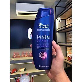 Dầu gội đầu Head&Shoulders Clinical Strength Shampoo ngăn gàu khỏe tóc 400ml mẫu mới