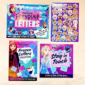 Hình ảnh Bộ sách kèm sticker công chúa băng giá Elsa - Disney Frozen: Friendship Letters