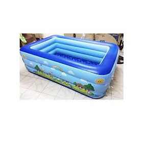 Mua Hồ bơi chữ nhật  3 tầng bơm riêng