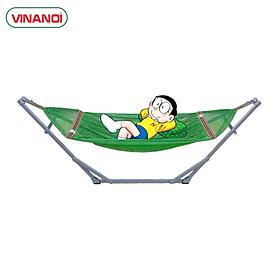 Võng Xếp Em Bé Khung Thép Elip VINANOI - VN-KVT30 - Sức chứa 30kg