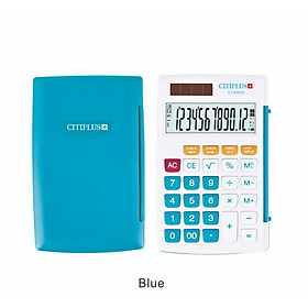 Máy tính bỏ túi CITIPLUS CT--555CV với 3 màu xinh xắn, màn hình rộng , rõ nét với 12 chữ số. Thương hiệu CITIPLUS