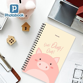Photobook - In sổ gáy lò xo 5" x 8" theo yêu cầu