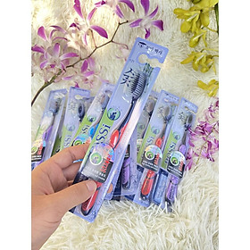 Mua BÀN CHẢI ĐÁNH RĂNG THAN TRE HOẠT TÍNH BOSSI HÀN QUỐC Siêu Mềm Mại làm sạch tuyệt đối