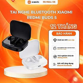Tai Nghe Bluetooth Chống Ồn Xiaomi Redmi Buds 5 - Hàng Chính Hãng - Black