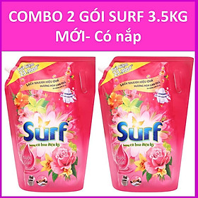 COMBO 02 Nước Giặt Surf Hồng túi 2.8L