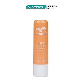 Son Dưỡng Môi Nhau Thai Cừu Rebirth Với Vitamin E và Dầu Mơ 3.7g