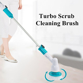 Mua Chổi quét trần lau phủi bụi bằng điện thông minh Huricane Spin Duster cán dài cầm tay 360 không dây
