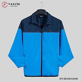 Áo thể thao nam Fasvin chất liệu gió chun 02 lớp mềm mại co giãn tốt ABC23610.HN
