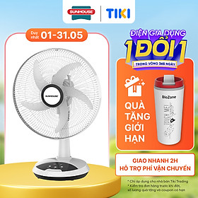 Mua Quạt Sạc Tích Điện Sunhouse SHD7223 (24W) - Hàng Chính Hãng