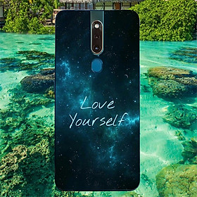 Ốp điện thoại dành cho máy Oppo F11 Pro - love yourself MS ACJTU009