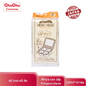 Hộp đựng thức ăn cho bé Chuchu Baby 60ml 10hộp 120ml 8hộp