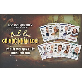 Bộ Sách Tinh Hoa Nhân Loại 9 Cuốn - Lời Khuyên Từ 9 Triết Gia Vĩ Đại - Khai Sáng Cuộc Đời - Bizbooks - nhân trí