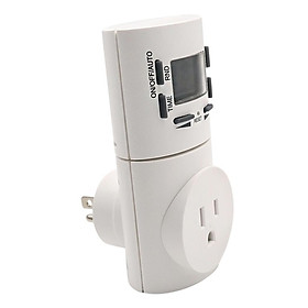 Indoor Programmable Digital Timer socket Home Appliance- US Standard