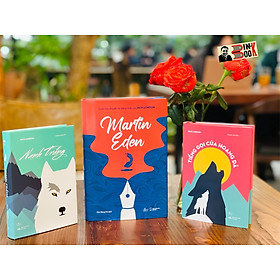 (Combo 3 cuốn bìa cứng Jack London) MARTIN EDEN, TIẾNG GỌI CỦA HOANG DÃ và NANH TRẮNG – GIEO Books