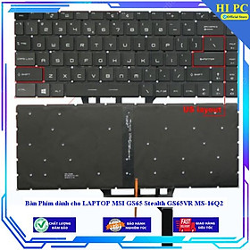 Mua Bàn Phím dành cho LAPTOP MSI GS65 Stealth GS65VR MS-16Q2 - Hàng Nhập Khẩu