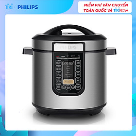 Nồi Áp Suất Điện Tử Philips HD2137 (6L) - Hàng Chính Hãng