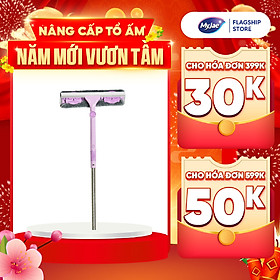 Cây Lau Kính, Gạt Chùi Kính Đa Năng 2 Đầu Trong 1 MyJae Cán Dài Uốn Xoay Thông Minh Chống Trơn Trượt